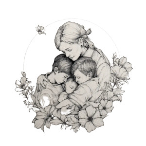 Mother'S Embrace Tattoo Vinyl Car Decal Sticker – Waterproof & UV-Resistant 3.4133333333333336" Mother'S Embrace Tattoo Vinyl Car Decal Sticker – Waterproof & UV-Resistant 3.4133333333333336"