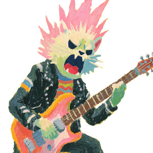 Punk Cat Guitarist Vinyl Car Decal Sticker – Waterproof & UV-Resistant 3.4133333333333336" Punk Cat Guitarist Vinyl Car Decal Sticker – Waterproof & UV-Resistant 3.4133333333333336"