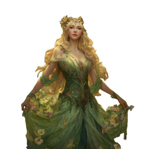 Titania Fairy Queen V3 Vinyl Car Decal Sticker – Waterproof & UV-Resistant 6.826666666666667"