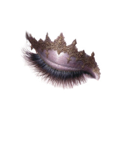 Celestial Sleeping Eye Vinyl Car Decal Sticker – Waterproof & UV-Resistant 8.0"