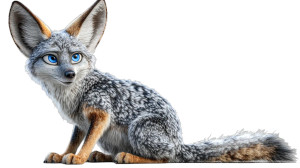 Hybrid Canine Creature Vinyl Car Decal Sticker – Waterproof & UV-Resistant 2.72"