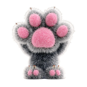 Cat'S Paw Vinyl Car Decal Sticker – Waterproof & UV-Resistant 6.826666666666667"