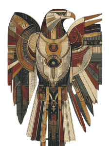 Native Art Eagle Vinyl Car Decal Sticker – Waterproof & UV-Resistant 8.213333333333333" Native Art Eagle Vinyl Car Decal Sticker – Waterproof & UV-Resistant 8.213333333333333"