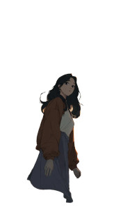 Webtoon City Walk Vinyl Car Decal Sticker – Waterproof & UV-Resistant 8.96"