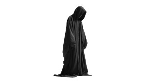 Mysterious Taoist Robe Vinyl Car Decal Sticker – Waterproof & UV-Resistant 2.72"