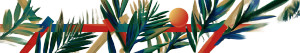 Tropical Palm Branches Vinyl Car Decal Sticker – Waterproof & UV-Resistant 3.0933333333333333"