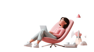 Happy Beauty Professional Vinyl Car Decal Sticker – Waterproof & UV-Resistant 2.72"