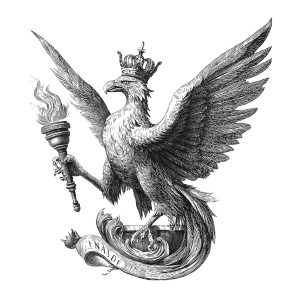 Phoenix With Torch Vinyl Car Decal Sticker – Waterproof & UV-Resistant 6.826666666666667"