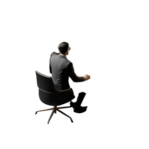 Business Man Working V3 Vinyl Car Decal Sticker – Waterproof & UV-Resistant 6.826666666666667"