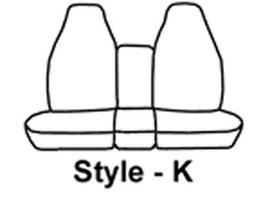 Gray Seat Cover for Seat Style K | Slip On/Off Polycotton | UV Protection | Washer/Dryer Safe Gray Seat Cover for Seat Style K | Slip On/Off Polycotton | UV Protection | Washer/Dryer Safe