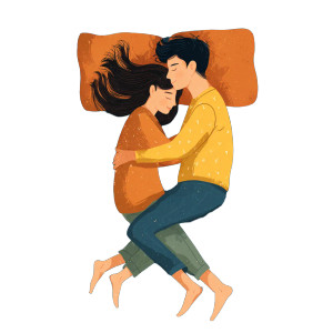 Sleeping Spoon Couple Vinyl Car Decal Sticker – Waterproof & UV-Resistant 3.4133333333333336" Sleeping Spoon Couple Vinyl Car Decal Sticker – Waterproof & UV-Resistant 3.4133333333333336"
