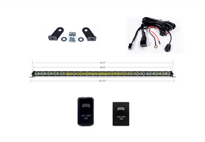 High-Performance 42" LED Light Bar | 40000 Lumens | Amber LED | Custom Fit for Prinsu Roof Rack
