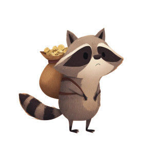 Poor Raccoon Vinyl Car Decal Sticker – Waterproof & UV-Resistant 6.826666666666667" Poor Raccoon Vinyl Car Decal Sticker – Waterproof & UV-Resistant 6.826666666666667"
