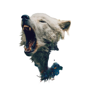 Fierce Wolf Art Vinyl Car Decal Sticker – Waterproof & UV-Resistant 3.4133333333333336"