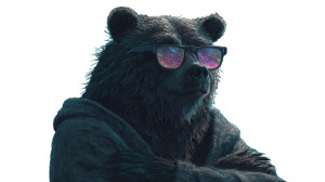 Bear Trader Vinyl Car Decal Sticker – Waterproof & UV-Resistant 5.4
