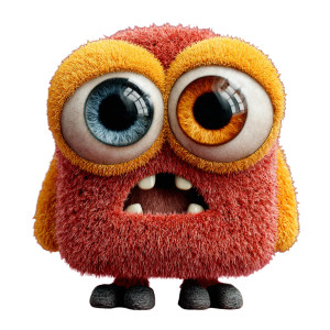 Funny Eyed Monster Vinyl Car Decal Sticker – Waterproof & UV-Resistant 6.826666666666667" Funny Eyed Monster Vinyl Car Decal Sticker – Waterproof & UV-Resistant 6.826666666666667"