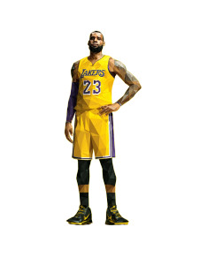 Lebron Lakers Stylized Vinyl Car Decal Sticker – Waterproof & UV-Resistant 8.213333333333333" Lebron Lakers Stylized Vinyl Car Decal Sticker – Waterproof & UV-Resistant 8.213333333333333"