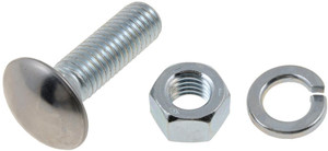 Dorman Bolt 45793 AutoGrade; Bumper Bolt; 1/2 -13 Inch Thread Size; With Nut/Washer; Round Head; Stainless Steel; Single