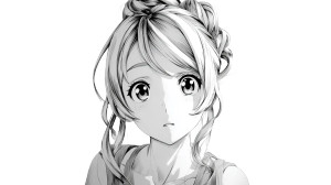 Anime Girl Model Vinyl Car Decal Sticker – Waterproof & UV-Resistant 2.72"