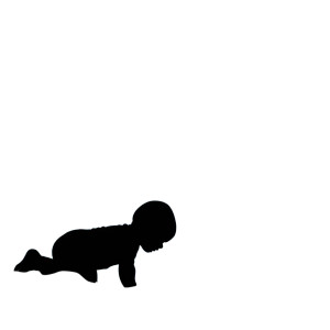 Baby Crawling Silhouette Vinyl Car Decal Sticker – Waterproof & UV-Resistant 3.4133333333333336" Baby Crawling Silhouette Vinyl Car Decal Sticker – Waterproof & UV-Resistant 3.4133333333333336"