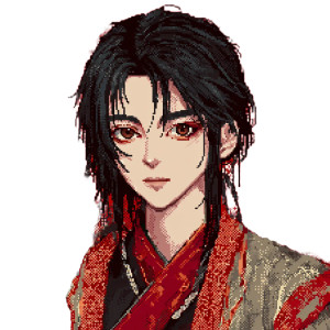 Handsome Pixel Boy Vinyl Car Decal Sticker – Waterproof & UV-Resistant 3.4133333333333336"