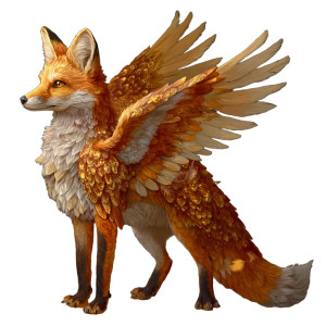 Griffon Fox Portrait Vinyl Car Decal Sticker – Waterproof & UV-Resistant 3.4133333333333336"