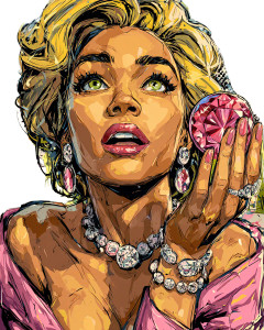 Pop Art Beauty V5 Vinyl Car Decal Sticker – Waterproof & UV-Resistant 4.0"