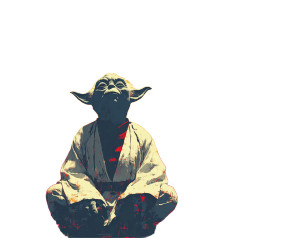 Meditating Yoda V2 Vinyl Car Decal Sticker – Waterproof & UV-Resistant 3.253333333333333