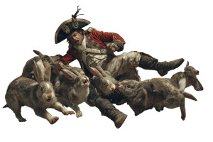 Napoleon Vs Rabbits Vinyl Car Decal Sticker – Waterproof & UV-Resistant 2.986666666666667"