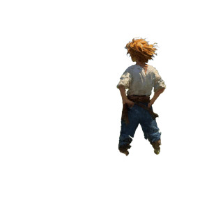 Teen On Hill Vinyl Car Decal Sticker – Waterproof & UV-Resistant 6.826666666666667"