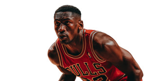 Michael Jordan Dribbling Vinyl Car Decal Sticker – Waterproof & UV-Resistant 2.72"