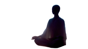 Meditating With Energy V2 Vinyl Car Decal Sticker – Waterproof & UV-Resistant 5.4