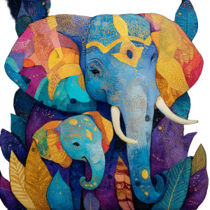 Whimsical Elephant Painting Vinyl Car Decal Sticker – Waterproof & UV-Resistant 3.4133333333333336" Whimsical Elephant Painting Vinyl Car Decal Sticker – Waterproof & UV-Resistant 3.4133333333333336"