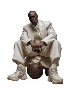 Stylish Basketball Player V4 Vinyl Car Decal Sticker – Waterproof & UV-Resistant 4.0"