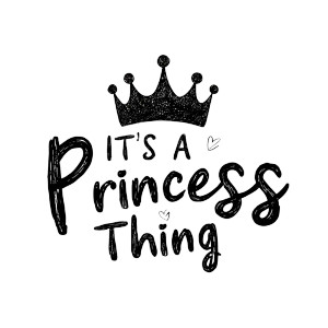 Princess Crown Graphic Vinyl Car Decal Sticker – Waterproof & UV-Resistant 6.826666666666667"
