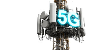 5G Antenna Tower Vinyl Car Decal Sticker – Waterproof & UV-Resistant 5.4