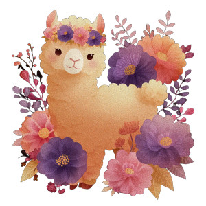 Kawaii Alpaca Crown Vinyl Car Decal Sticker – Waterproof & UV-Resistant 3.4133333333333336" Kawaii Alpaca Crown Vinyl Car Decal Sticker – Waterproof & UV-Resistant 3.4133333333333336"