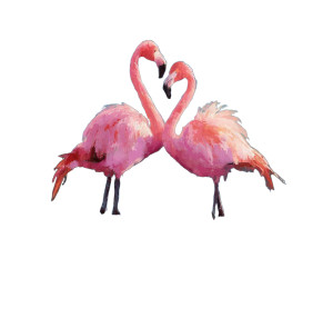 Pink Flamingo Hearts Vinyl Car Decal Sticker – Waterproof & UV-Resistant 3.4133333333333336" Pink Flamingo Hearts Vinyl Car Decal Sticker – Waterproof & UV-Resistant 3.4133333333333336"