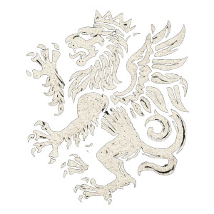 Medieval Lion Icon Vinyl Car Decal Sticker – Waterproof & UV-Resistant 6.826666666666667"