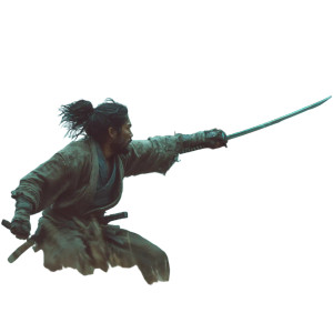 Ronin Vs Oni Vinyl Car Decal Sticker – Waterproof & UV-Resistant 6.826666666666667"