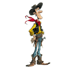 Lucky Luke Vinyl Car Decal Sticker – Waterproof & UV-Resistant 3.4133333333333336" Lucky Luke Vinyl Car Decal Sticker – Waterproof & UV-Resistant 3.4133333333333336"