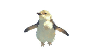 Dancing Penguin Vinyl Car Decal Sticker – Waterproof & UV-Resistant 5.4