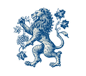 Lion With Grape Vine Vinyl Car Decal Sticker – Waterproof & UV-Resistant 3.4133333333333336"