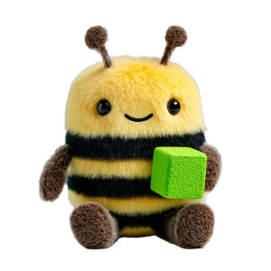 Cute Cartoon Bee V12 Vinyl Car Decal Sticker – Waterproof & UV-Resistant 3.4133333333333336"