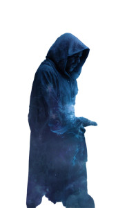 Cosmic Mage Vinyl Car Decal Sticker – Waterproof & UV-Resistant 4.4