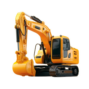 Yellow Excavator Toy V2 Vinyl Car Decal Sticker – Waterproof & UV-Resistant 6.826666666666667"