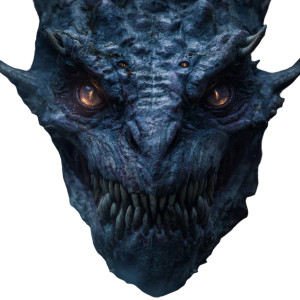 Evil Monster Vinyl Car Decal Sticker – Waterproof & UV-Resistant 3.4133333333333336"