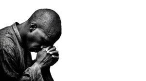 Praying African Father Vinyl Car Decal Sticker – Waterproof & UV-Resistant 5.4