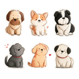 Cute Cartoon Dog V20 Vinyl Car Decal Sticker – Waterproof & UV-Resistant 6.826666666666667" Cute Cartoon Dog V20 Vinyl Car Decal Sticker – Waterproof & UV-Resistant 6.826666666666667"