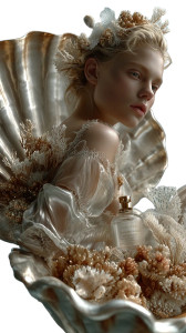 Underwater Birth Of Venus Vinyl Car Decal Sticker – Waterproof & UV-Resistant 9.706666666666667"